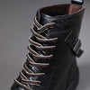 MEN'S RETRO LACE UP CASUAL LEATHER BOOTS 81247603YL