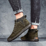 MEN'S CASUAL HAND-STITCHED ANKLE BOOTS 16230619S