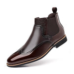 MEN'S STYLISH BUSINESS CHELSEA BOOTS 60506394S