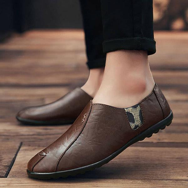 MEN'S CASUAL LEATHER SHOES 11389604YL