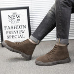 MEN'S CASUAL VINTAGE LACE UP BOOTS 98246307YL