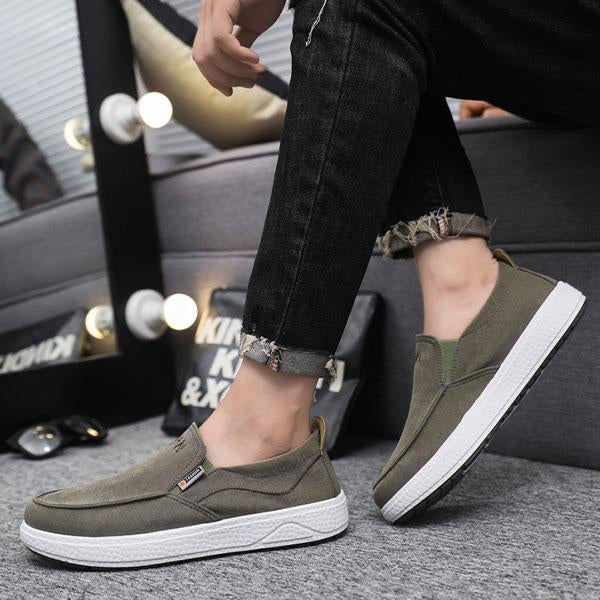 MEN'S CASUAL ELASTIC SLIP-ON SHOES 87017542YL