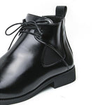 MEN'S RETRO LACE UP WORKWEAR LEATHER BOOTS 96206540YL