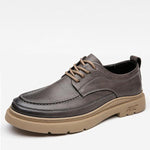 MEN'S LACE-UP CASUAL LEATHER SHOES 07840903YL