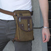 MEN'S RETRO CANVAS PORTABLE WAIST AND LEG BAG 39797444S