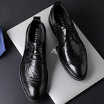 MEN'S BUSINESS CASUAL LACE-UP DRESS SHOES 28544861S