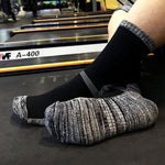 MEN'S COTTON THICKENED TOWEL MID-CALF SPORTS SOCKS 61620411S