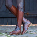 MEN'S KNEE-HIGH ZIPPERED MEDIEVAL RIDING BOOTS 06735204S