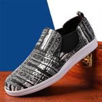 MEN'S CASUAL ETHNIC PATTERN SLIP-ON FLAT SHOES 88906855S