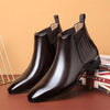 MEN'S RETRO POINTED CHELSEA BOOTS 18386006YL