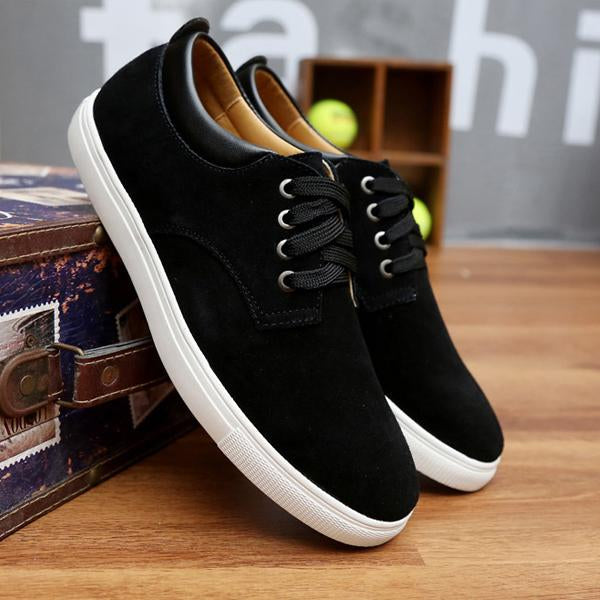 MEN'S CASUAL SUEDE LACE-UP SNEAKERS 68250767S