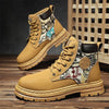 MEN'S CASUAL RETRO LACE-UP BOOTS 50363382YL