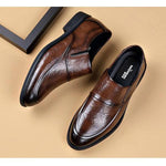 MEN'S DRESS SHOES COMFORTABLE SLIP ON FORMAL LOAFERS 45042079YL