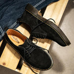 MEN'S CASUAL FASHION LACE-UP RETRO DRESS SHOES 51230042S