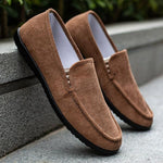 MEN'S CASUAL CORDUROY SLIP-ON LOAFERS 25052100S