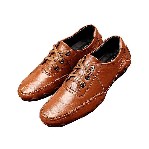 MEN'S RETRO BUSINESS LEATHER SHOES 29315727YL