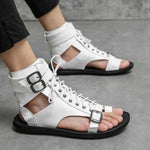 MEN'S STYLISH ROMAN STYLE STRAPPY SANDALS 92274548S