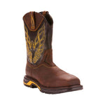 MEN'S VINTAGE EMBROIDERED WINGS ETHNIC WESTERN BOOTS 13683334S