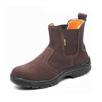 MEN'S CASUAL ANTI-SMASH STEEL TOE SAFETY BOOTS 67392250S