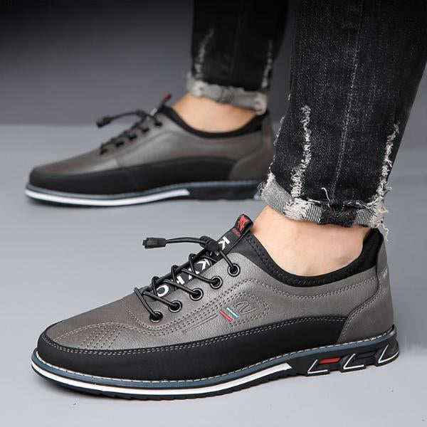 MEN'S CASUAL CONTRAST COLOR EMBROIDERY CASUAL SHOES 26654633S