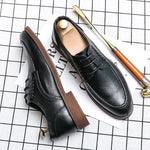 MEN'S ELEGANT CASUAL LACE-UP DRESS SHOES 35353805S