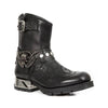 MEN'S HALLOWEEN SKELETON MOTORCYCLE COSPLAY BOOTS 15658389YL