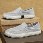 MEN'S CASUAL SLIP-ON LINEN FISHERMAN SHOES 95003389S