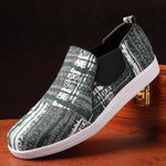 MEN'S CASUAL ETHNIC PATTERN SLIP-ON FLAT SHOES 88906855S