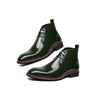 MEN'S PATENT LEATHER BUSINESS CHUKKA BOOTS 40833881YL