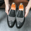 MEN'S LACE UP VINTAGE LEATHER SHOES 47253969YL