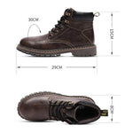 MEN'S CASUAL LACE UP OUTDOOR WORK STYLE BOOTS 88200417S