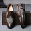 MEN'S BROGUE FASHION HOUNDSTOOTH DRESS SHOES 63097559S