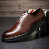 MEN'S BUSINESS POINTED TOE LACE-UP WEDDING SHOES 96819377S