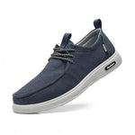 MEN'S BREATHABLE LACE-UP CASUAL CANVAS SHOES 01559636S