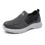 MEN'S BREATHABLE CANVAS LOOSE CASUAL SHOES 13951191S