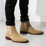 MEN'S BUSINESS SUEDE RETRO CHELSEA BOOTS 88005353S