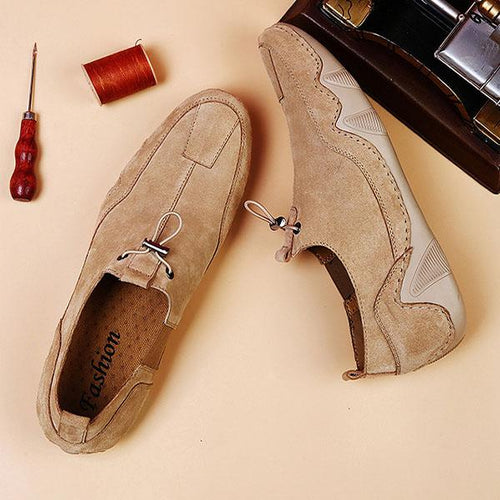 MEN'S RETRO CASUAL BUSINESS SHOES 12391674YL