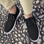 MEN'S LACE-UP DAILY CASUAL SPORTS CANVAS SHOES 60787990S