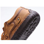 MEN'S RETRO CASUAL LEATHER SHOES 66698100YL