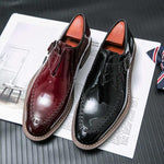 MEN'S FASHION STITCHING BUSINESS FORMAL SHOES 50836621S