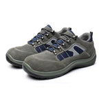 MEN'S LIGHTWEIGHT PUNCTURE-PROOF STEEL TOE SAFETY SHOES 27308095S