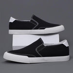 MEN'S CASUAL FLAT SLIP-ON CANVAS SHOES 05005868S