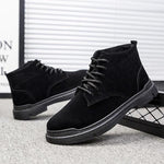 MEN'S CASUAL VINTAGE LACE UP BOOTS 98246307YL