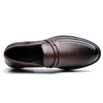 MEN'S CASUAL SLIP-ON HOLLOW DRESS SHOES 89248434S