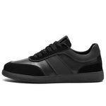 MEN'S LACE UP RETRO CASUAL LEATHER SHOES 52180186YL