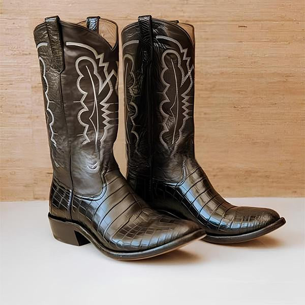 MEN'S RETRO WESTERN COWBOY BOOTS 40682251YL