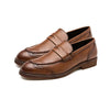 MEN'S CARVED SLIP-ON CASUAL DRESS SHOES 76826087S