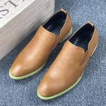 MEN'S SLIP-ON SIMPLE CASUAL ANKLE BOOTS 15442994S