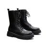 MEN'S HEIGHT-INCREASING THICK-SOLED LACE-UP BOOTS 64090818S