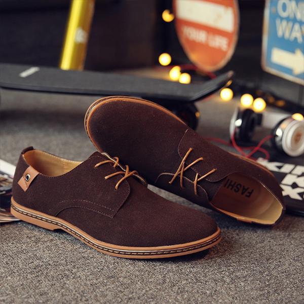 MEN'S BUSINESS LACE-UP CASUAL SHOES 83875563S